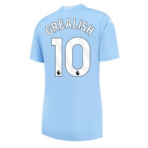 Manchester City Jack Grealish #10 kläder Kvinnor 2023-24 Hemmatröja Kortärmad